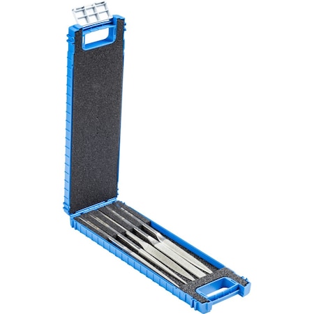 Pferd PFERD Diamond handy file set 5-pcs 8 1/2in D126 medium shank forged/can be used without a handle 51108