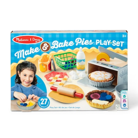 Melissa & Doug Make & Bake Pies Play Set 51339