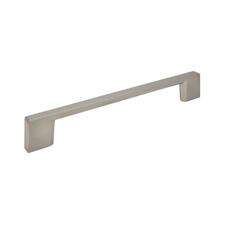 Pride Industrial 5-7/8in Miami Cabinet Pull with 5in Center to Center Satin Nickel Finish P81572SN