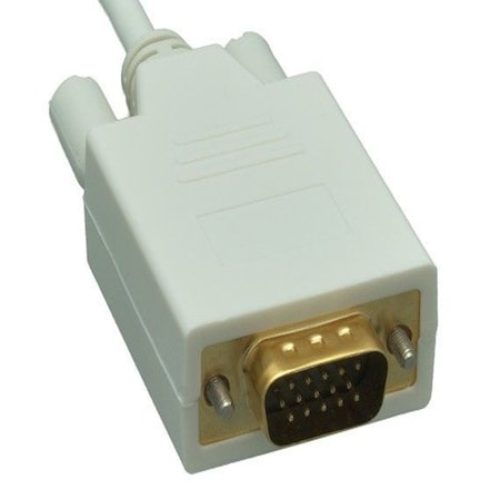 Sanoxy 6ft Mini DisplayPort to VGA Cable 32AWG SNX-CBL-LDR-DP107-8106