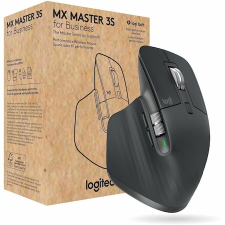 Logitech MX Master 3S for Business (Graphite) - Brown Box 910-006581