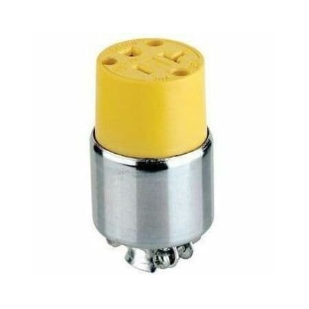 Leviton Commercial Grade Armored Connector 20 Amp, 125 Volt 520CA