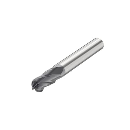 Seco BALL NOSE END MILL, 0.1875 IN DIA CUTTER, 0.625 IN LENGTH OF CUT, (4) FLUTES, 0.1875 10268501