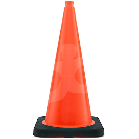 Xpose Safety 28 Inch Multipurpose PVC Orange Traffic Cones with 10 lb base OTC28-10L-1-X