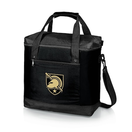 Picnic Time Family Of Brands NCAA Army Black Knights Montero Tote Cooler Bag - Soft Cooler Bag - Picnic Tote, Black 604-00-179-764-0