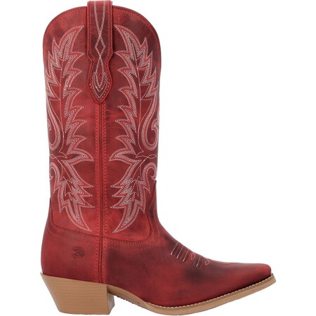 Durango Women's Shyloh Western Boot, Crimson Red, Size 9 DRD0506
