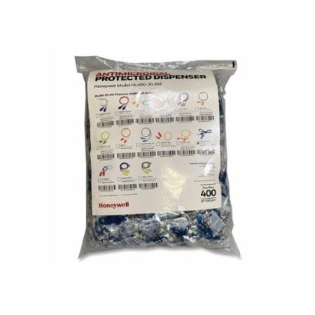 Howard Leight Earplug Dispenser Refill, TrustFit Trak, Pod, 30 dB, Blue, 2000PK 154-TFTPOD-30-REFILL