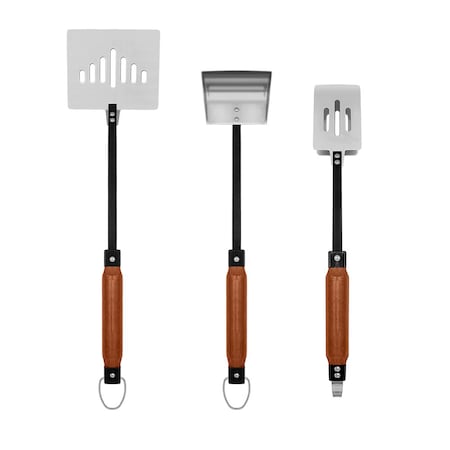 Zenport 3-Piece Barbeque Multi Tool Grill Set 880001