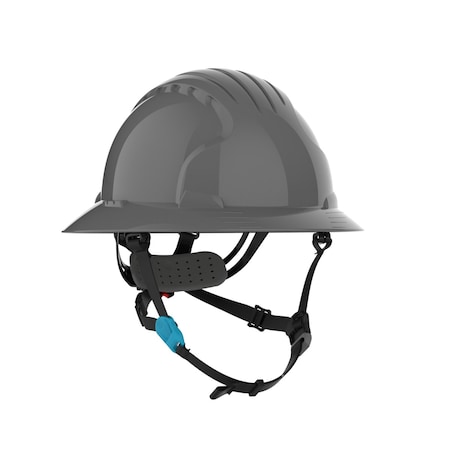 Pip Hard Hat, Full Brim, JSP Evolution, Gray 280-EV6262-CH-40