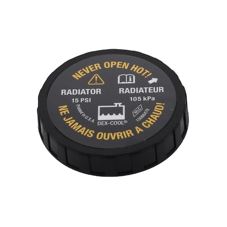 Acdelco CAP RAD FIL, Radiator Cap,  RC95