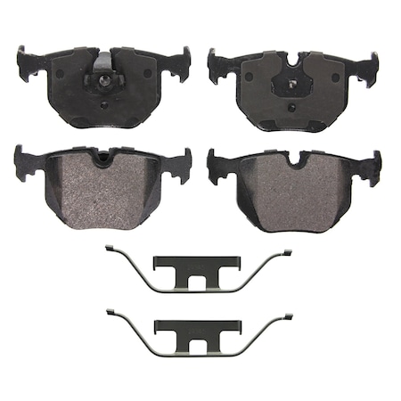 Wagner Brake QuickStop Rear Disc Brake Pad Set Semi-Metallic,  ZX683
