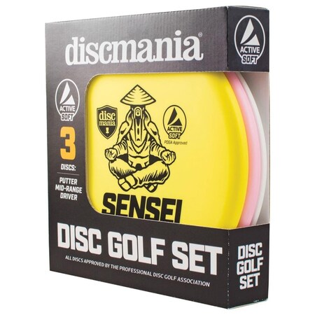 Discmania Active 3 Disc Box Set, Assorted Color 983002