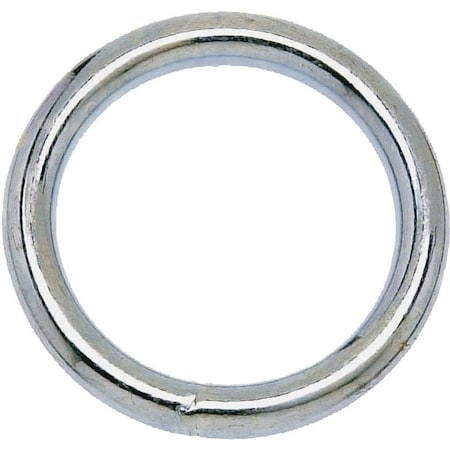Campbell Chain & Fittings T7661154 Welded Ring, 150 lb Working Load, 2 in ID Dia Ring, #7B Chain, Solid Bronze T7662154