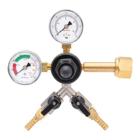 Harris Beverage Gas Regulator, 50 psig 3005233