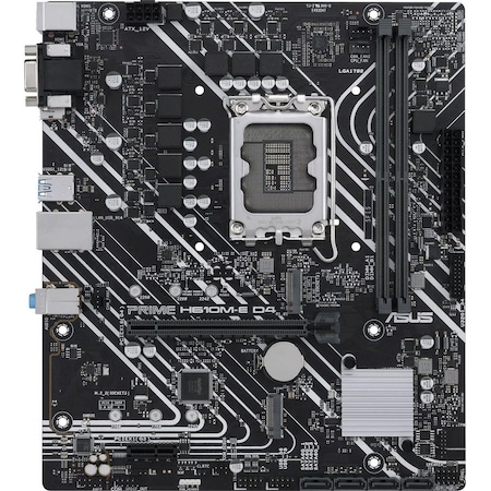 Asus Prime H610M-E D4-CSM Desktop Motherboard - Intel H610 Chipset - Socket LGA-1700 PRIMEH610MED4CSM