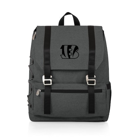 Picnic Time Family Of Brands NFL Cincinnati Bengals - On The Go Traverse Backpack Cooler 632-00-105-074-2