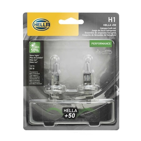 Hella Headlight Bulb H1P50TB