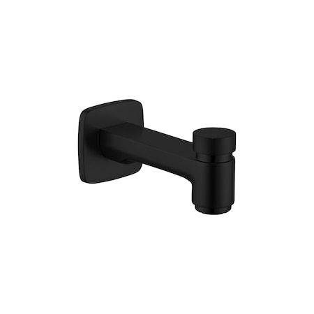 Hansgrohe Logis Tub Spout with Diverter in Matte Black 71412671