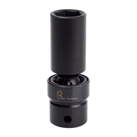 Sunex 1/2 in Drive 5/8 in Deep Universal Impact Socket 220UD
