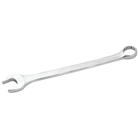 Performance Tool 24mm Combination Wrench, Chrome Alloy Steel, Nickel Chrome Plated W30024