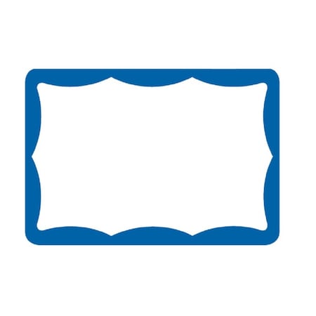 Accuform NAME BADGE LABELS 2 14 in X 3 12 in DNA134BU