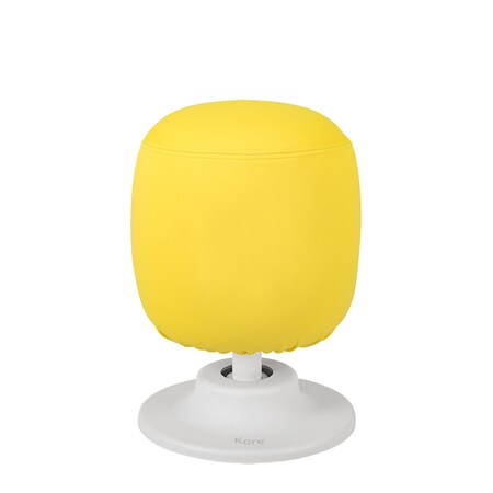 Kore Design Kids Adjustable Pivot Stool, Small, 13in. to 17in., Yellow KDAP-2024WK