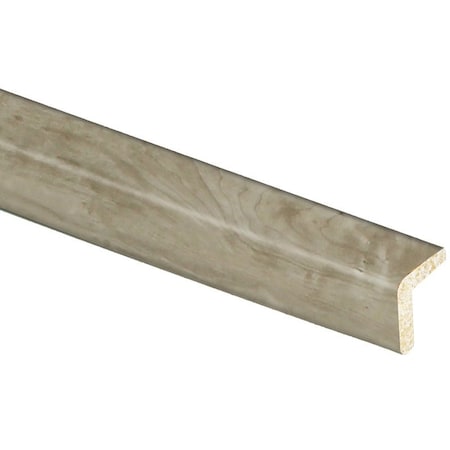 Interplast Group Outside Corner Moulding, 8 ft L, 1516 in W, Polystyrene, River Gray, Wall Mounting 82050800504