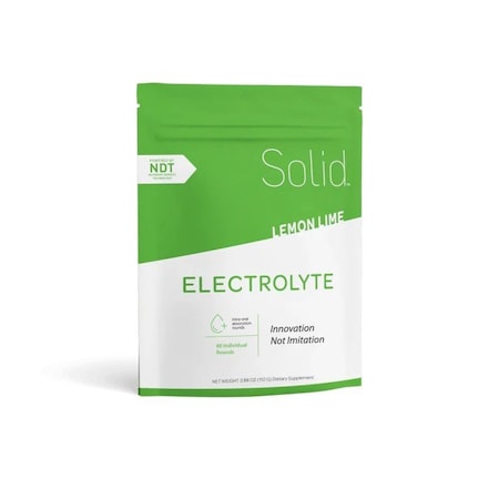 Solid.H Solid Hydration Lemon Lime Electrolytes deliver fast, convenient hydration with compact, easy-to-use rounds. ELC685587