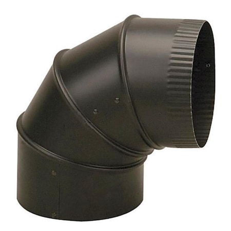 Imperial Mfg BM0345 90 deg Elbow Black, 4PK 4173357