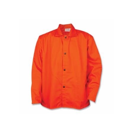 Tillman Lightweight Flame Resistant Welding Jacket, 6230D, Westex FR7A, 2XL, Orange 724-6230DXXL