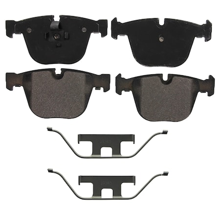 Wagner Brake QuickStop Rear Disc Brake Pad Set Semi-Metallic, ZX919