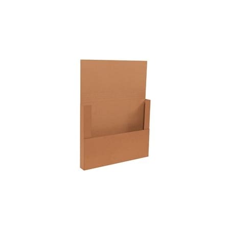 Bubblefast 50-20 x 16 x 2'' Kraft Easy-Fold Mailers, 50PK BFM20162BFK