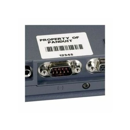 Panduit Label Cassette, 2x0.5, PK250 C200X050YJC
