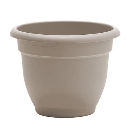 Bloem Ariana Series Planter, 176 in W, 176 in D, Round, Plastic, Pebble Stone AP1683