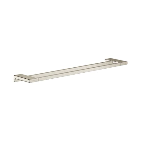 Hansgrohe AddStoris Double Towel Bar in Polished Nickel 41743830