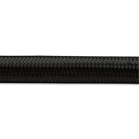 Vibrant 11963 16 AN x 2 ft. Roll Nylon Braided Flex Hose - Black V32-11963
