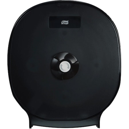 Tork Four-Roll Tissue Dispenser, 15 x 6 x 13.7, Translucent Black 88411