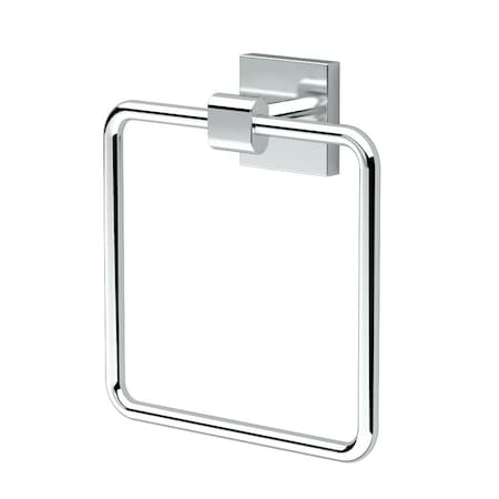 Gatco Elevate Towel Ring, Chrome 4052