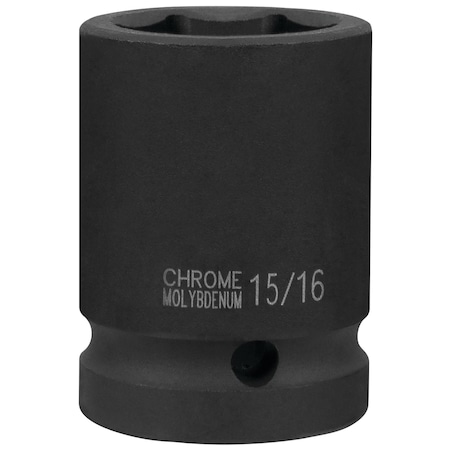 Performance Tool 3/4 in. Dr. 15/16 in. 6pt Impact Socket, Cr-Mo, Impact Rated M740-30