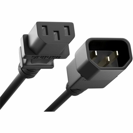 Unc Group Data Center Rated Power Cord C13-C14, 14Awg, 15Amp, 250V, Sjt Jacket,  PWCD-C13C14-15A-10F-BLK