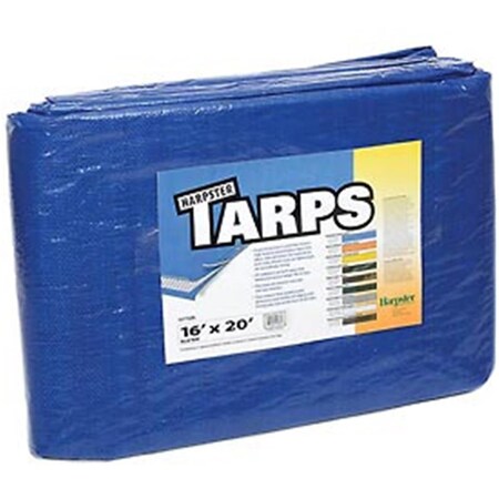 Harpster Of Philipsburg 16 x 20 ft. Light Duty 2.9 oz Tarp, Blue B335905