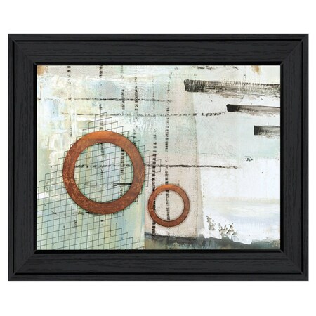 Homeroots Balance this I 2 Black Framed Print Wall Art 404756
