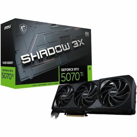 Msi GEFORCE RTX 5070 TI 16G SHADOW 3X OC/HDM G507T-16S3C