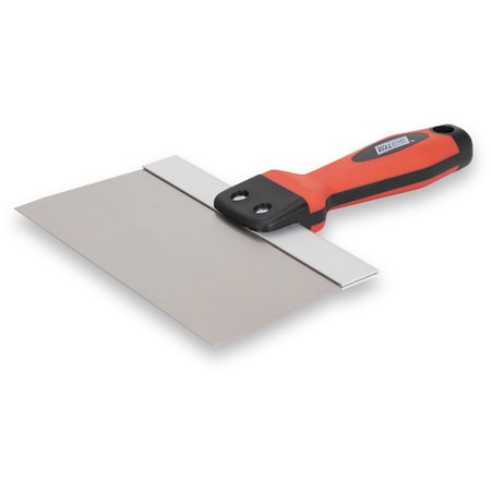 Wal-Board Tools Drywall Taping Knife, 8" Stainless Steel Blade, Soft Grip Handle 020-038