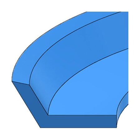 Hercules Sealing Products 8325-000, PC-URE-3.250x0.625, PISTON CUPS 8325-000
