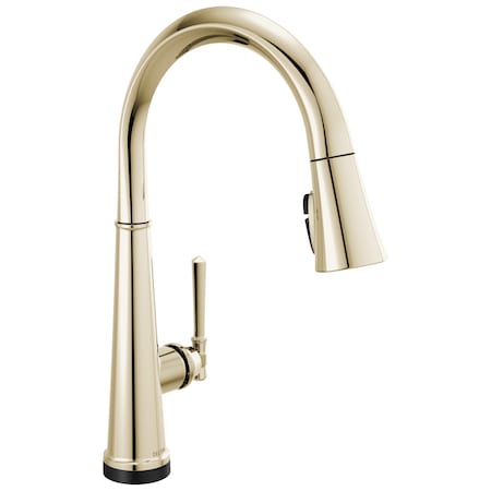 Delta Emmeline Touch2O Technology Kitchen Faucet with Touchless Technology 9182TL-PN-PR-DST