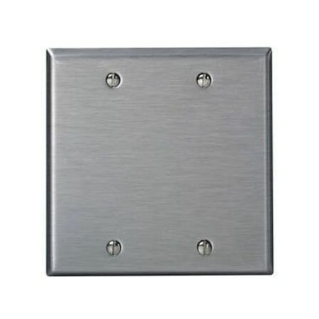 Leviton Electrical Box Blank Mounting Plates, 2-Gang 84025-40