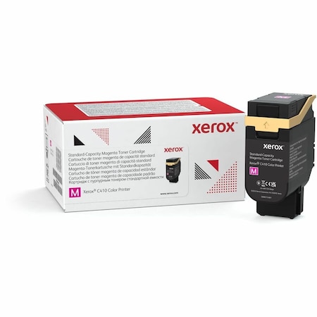 Xerox GENUINE MAGENTA STANDARD CAPACITY TONER CARTRIDGE FOR THE C410 USE 006R04679