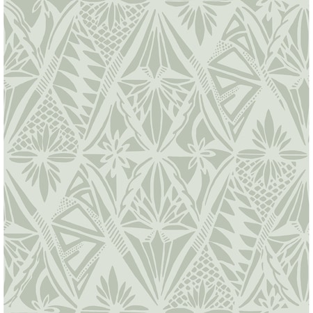 A-Street Prints Urbane Sage Diamonds Wallpaper 4146-27209