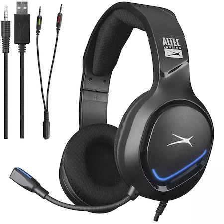 Altec Lansing ALGH9603 3.5 Surround Sound gaming Headset, 3.5/USB ALGH9603/LED